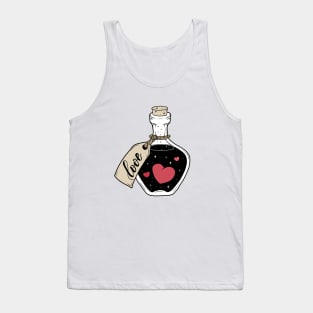 Love in a bottle Tank Top